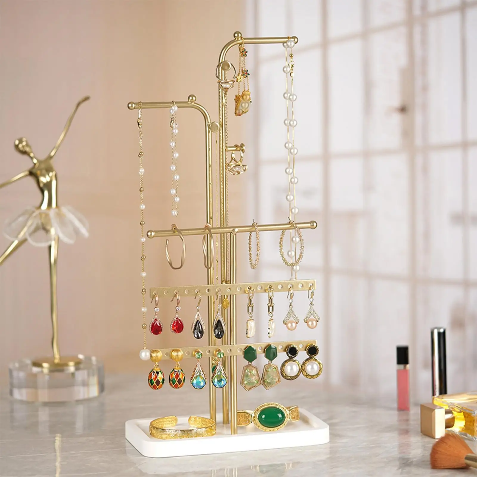 

Подставка для ювелирного дерева, витрина для ювелирных изделий, многофункциональная декоративная витрина, серьги