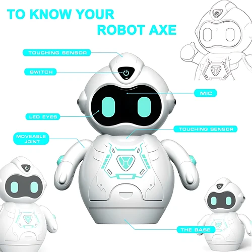 Imagen 2 del producto Nuevo Duo Pack Eilik Robot inteligente AI Robots de inteligencia Artificial acompañan a niños y adultos encantadores escritorio ai mascotas 2 unids/set