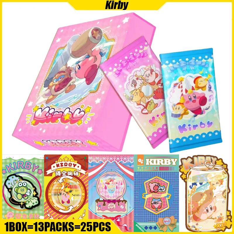 

Карты Wink Vol.1 Kirby, 3-слойные толстые коллекционные карты аниме, коробки Mistery, настольные игры, игрушки, подарки на день рождения для мальчиков и девочек