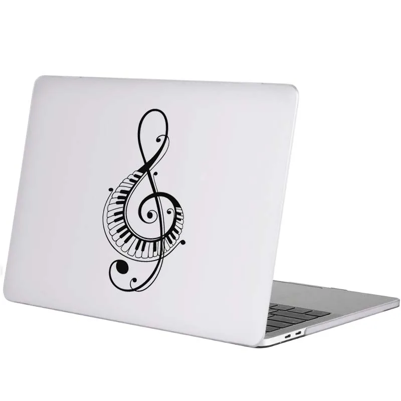 Creative Music Note Vinyl Decal Laptop Sticker for Macbook Air 13 Accessories Pro Retina 12 15 Inch Mac Skin iPad Notebook Decor