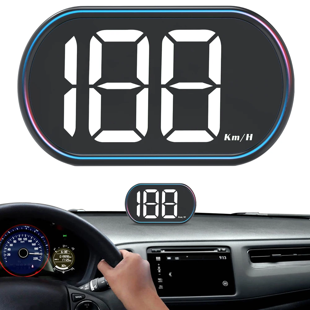 

GPS KMH MPH HUD Digital Speedometer Head Up Display Digital Speed Meter Gauge Car Electronics Accessories
