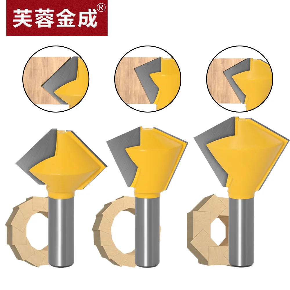 1/2 Handle 3-piece multi-sided Knife Beak Interface Knife 6 Sides 8 Sides 12 Sides multi-purpose Knife Mortise Knife Woodworking