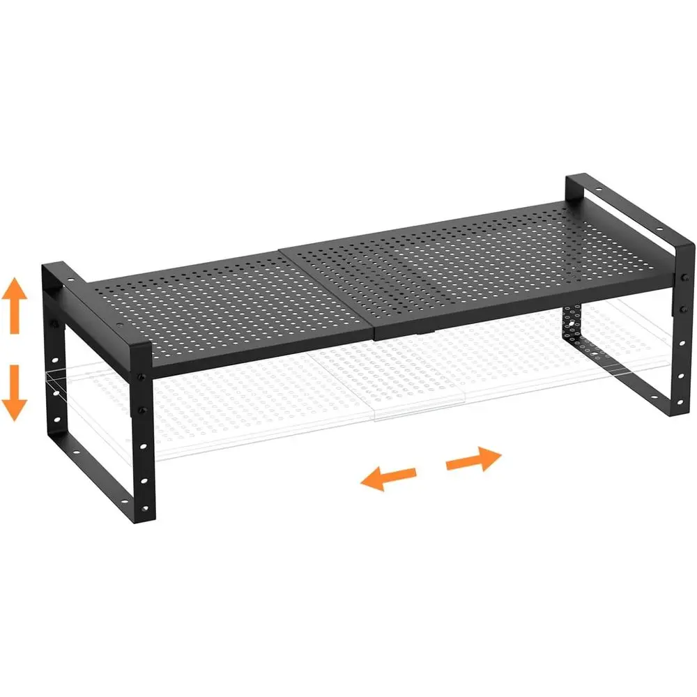 

Multi-unctional Metal Shoe Rack,Expandable Adjustable Stackable Kitchen Organizer,Metal Shel risers or cabi, Kitchens and Closet