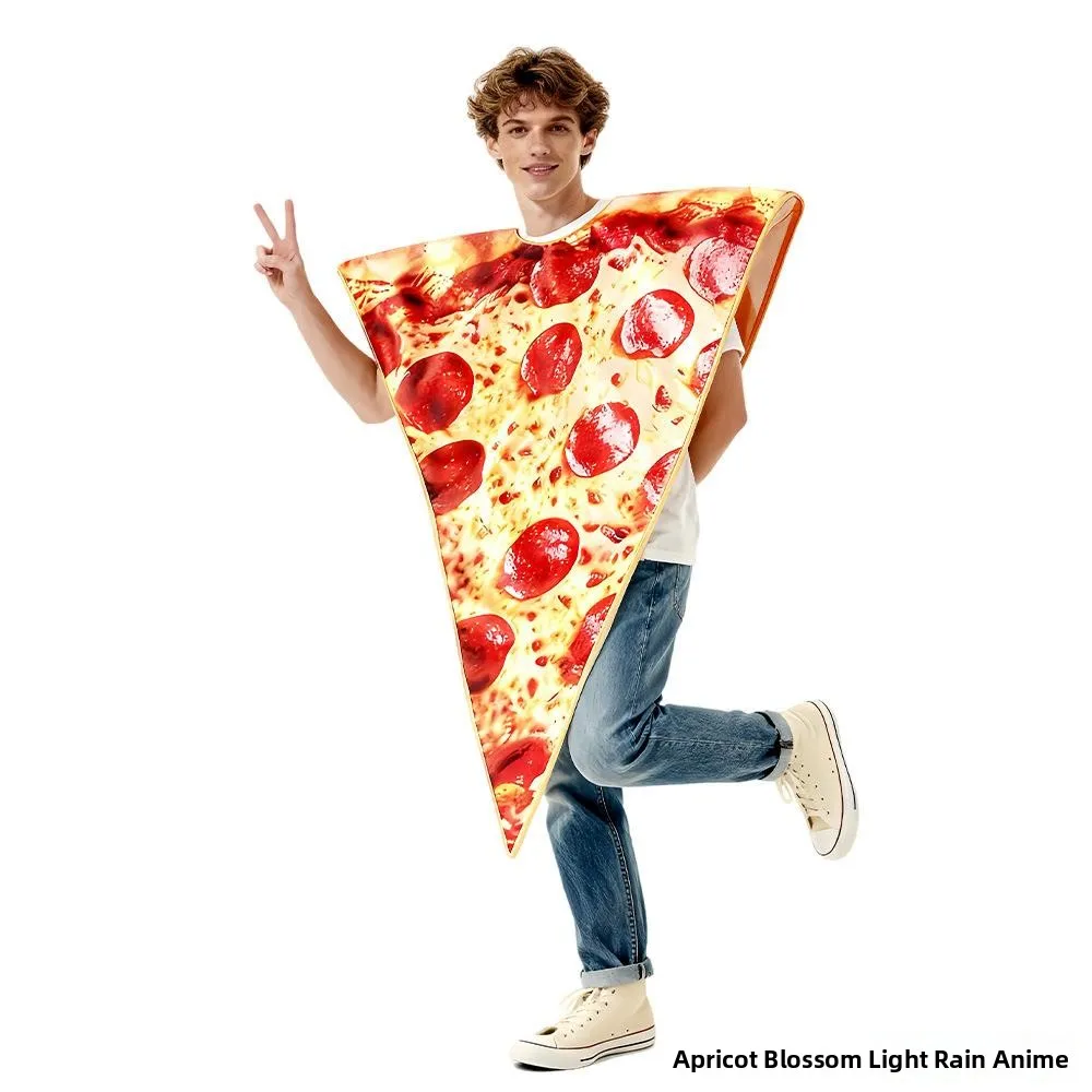 Disfraz de Pizza ciosa para Adultos, Actuación en Escenario de loween, Disfraz de Carnaval Transfronterizo, Disfraz de...