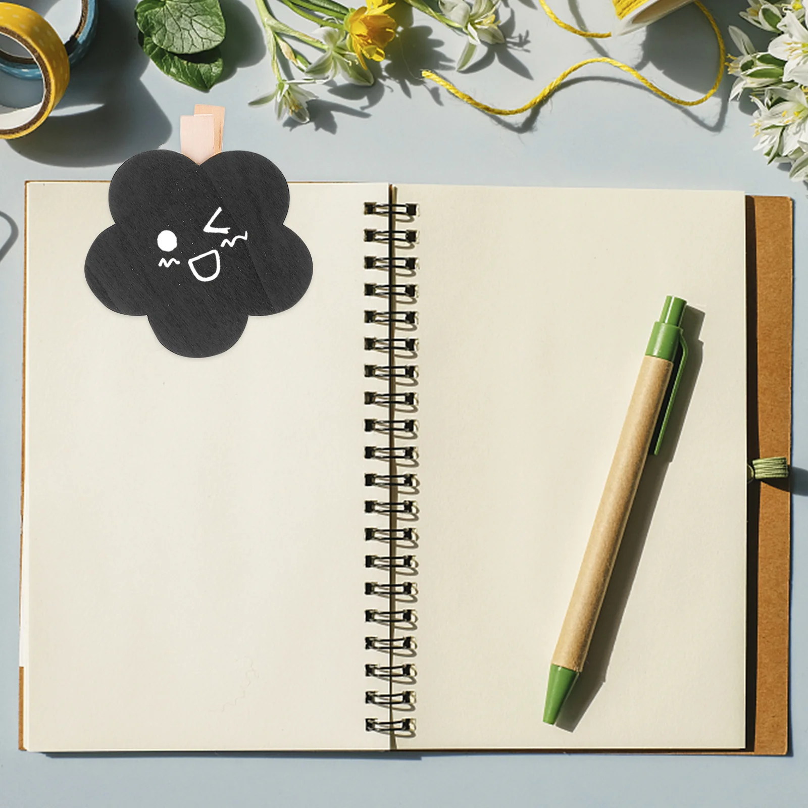 

30Pcs Mini Chalkboard Signs for Food Wooden Clip Board Chalkboard Labels Memo Clips Portable Wooden Blackboard Clip