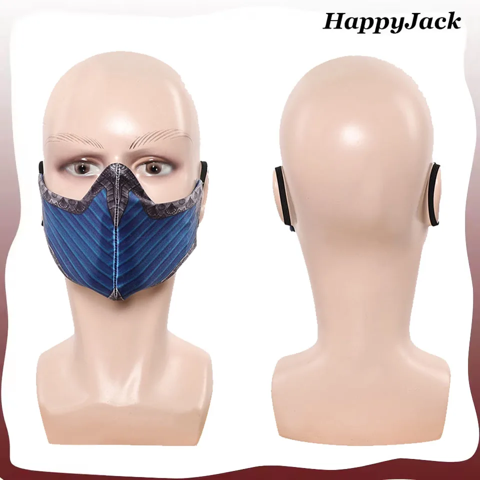 

Маска Китаны для косплея Mortal Game Kombat Fantasia для взрослых и женщин, полумаски для лица, Хэллоуин, карнавальный костюм для вечеринки, аксессуары, реквизит