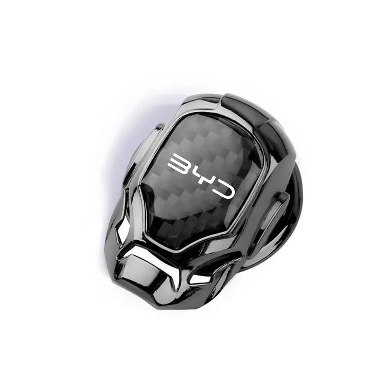 Car Push Start Button Protective Cover Decoration Suitable for BYD Song Pro QIn PLUS Max Yuan EV Seal Dolphin Atto3 Tang view 5