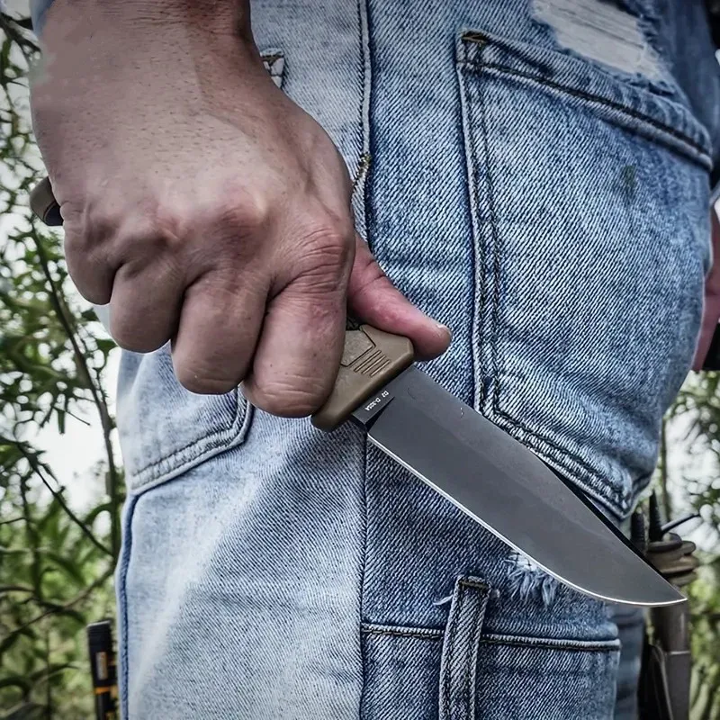 New Stainless Steel Outdoor Survival Knife Portable Camping Pocket Knife Military Knives for Hiking Travel