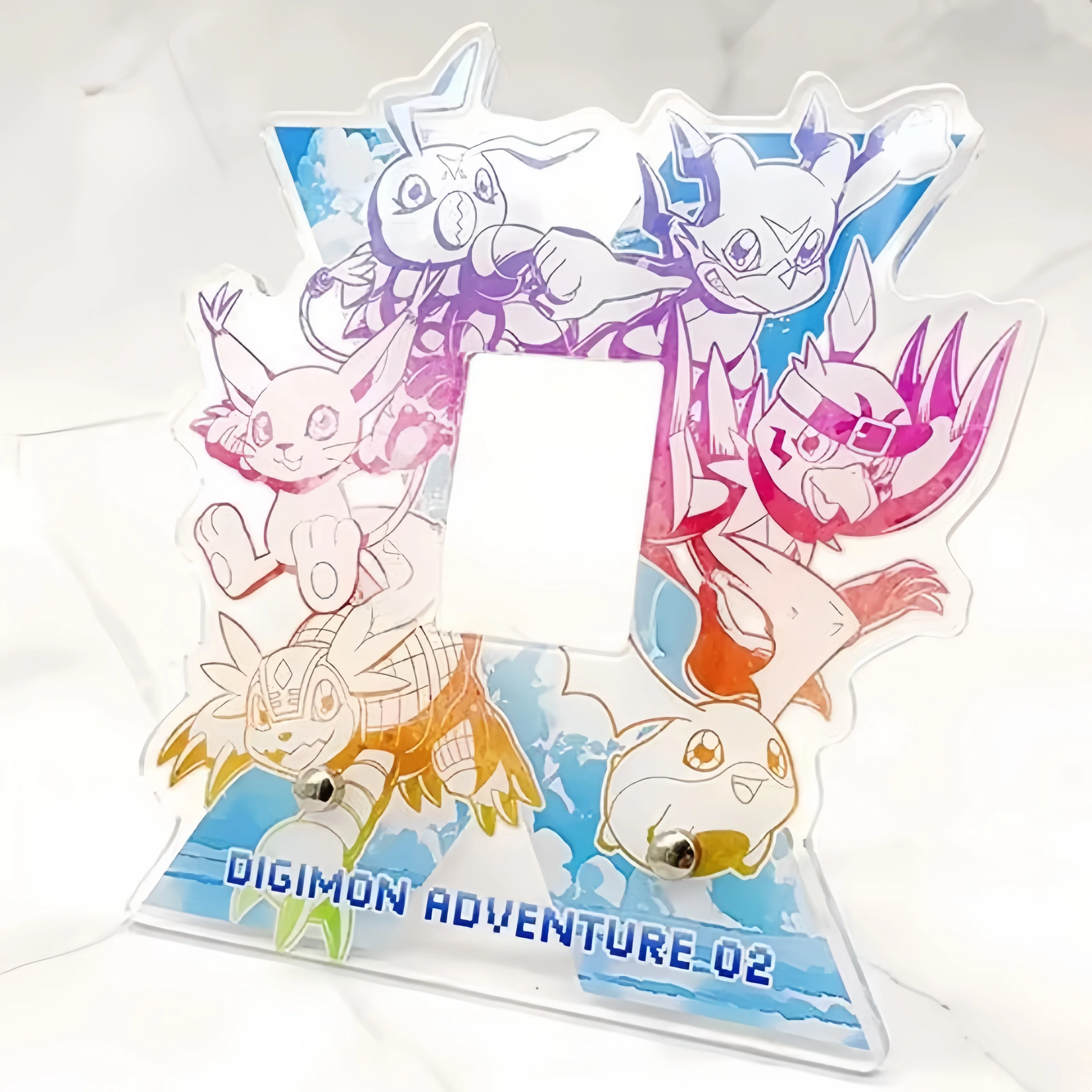 

Горячий цветной экран Digimon 25th Anniversary D3, силиконовый чехол Digivice, противоударный, против царапин, акриловый настольный кронштейн ﻿