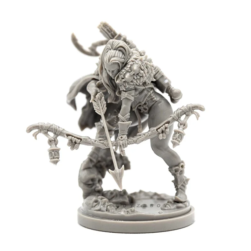 

38mm Beauty Soldier Resin model kits figure beauty colorless and self-assembled （Special offer） A-1992