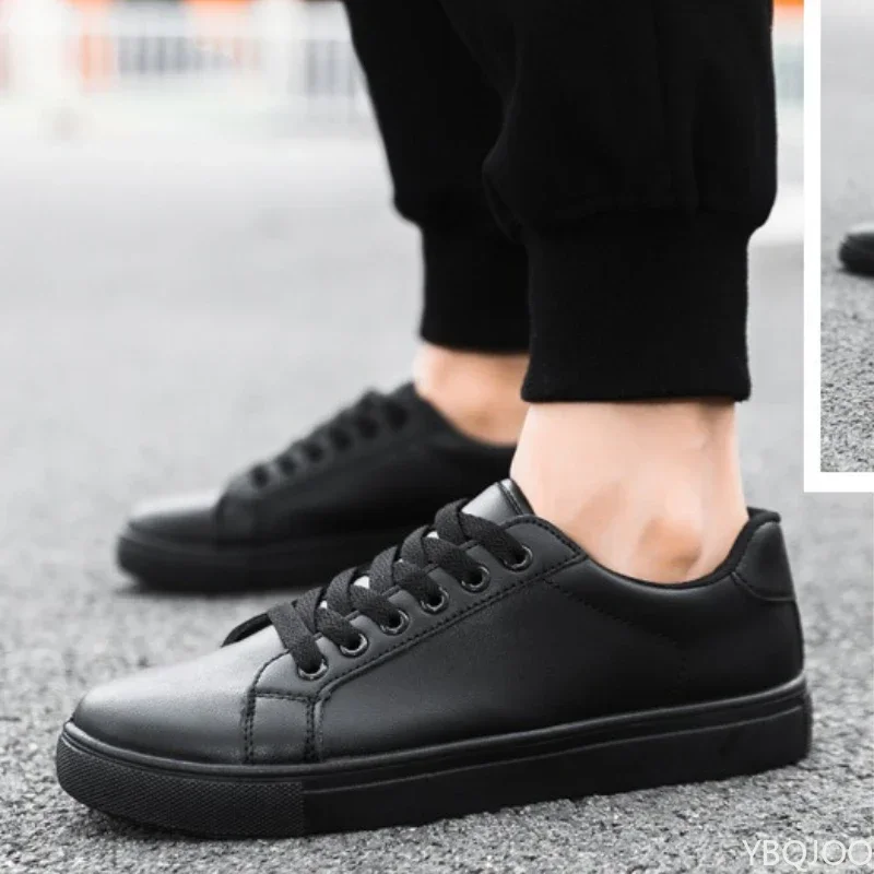 2026 Sommer Neue Weiße Schuhe für Herren – Schlichte und Modische Boardschuhe, Trendige und Vielseitige Freizeitschuhe für Herren in Übergrößen – Detail 12