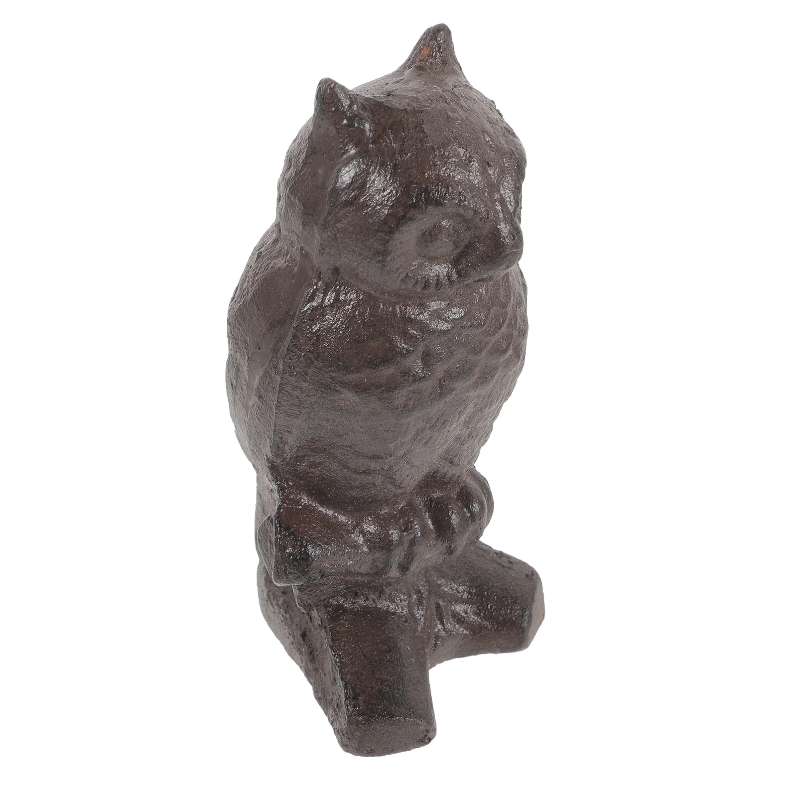 

1pcs Statue Iron Craft Garden Home Decor, Metal Owl Outdoor Wall Decoration Outdoor Wall Decorations For House For Patio Yard