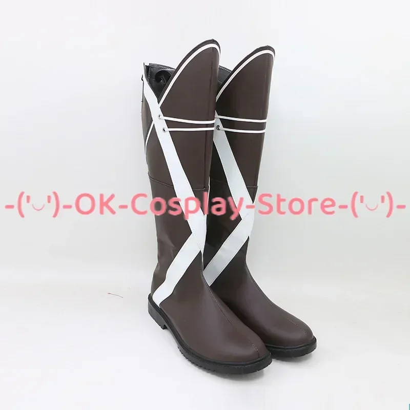 [Angepasst] Rudeus Cosplay Schuhe Anime Spiel Roleplay Kostüm Prop Halloween Karneval Party PU Leder Stiefel