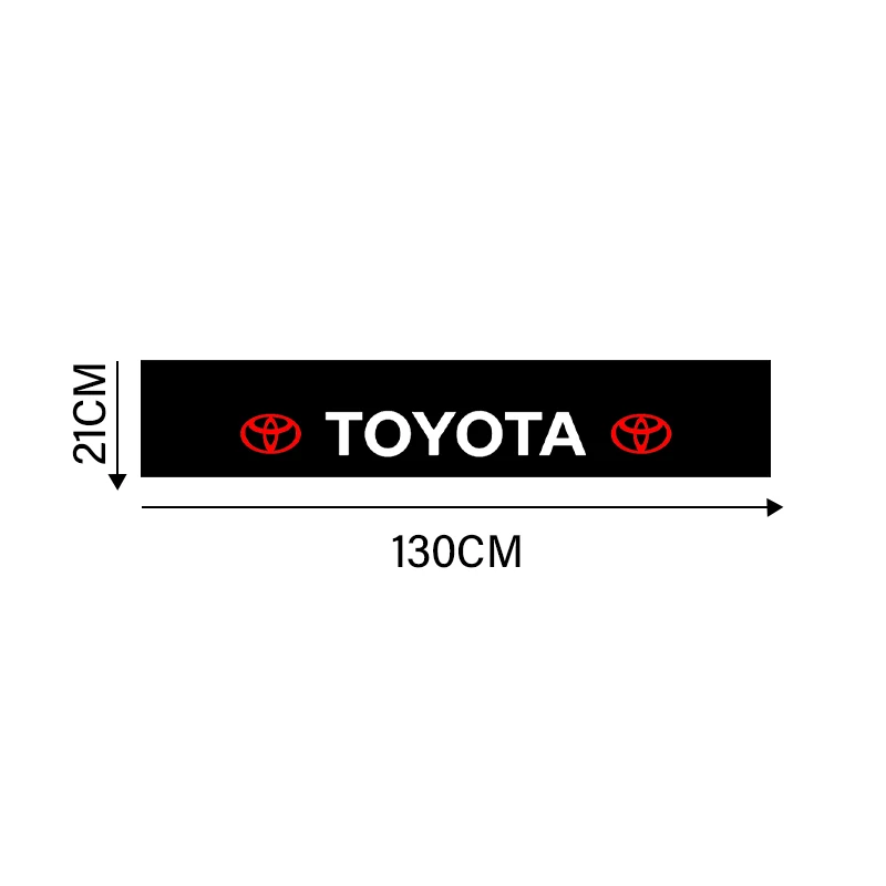 السيارات الزجاج الأمامي الشمس الظل ملصق مزخرفة لتويوتا كورولا كامري RAV4 أفالون هايلكس الأشعة فوق البنفسجية كتلة نافذة تينت الملحقات