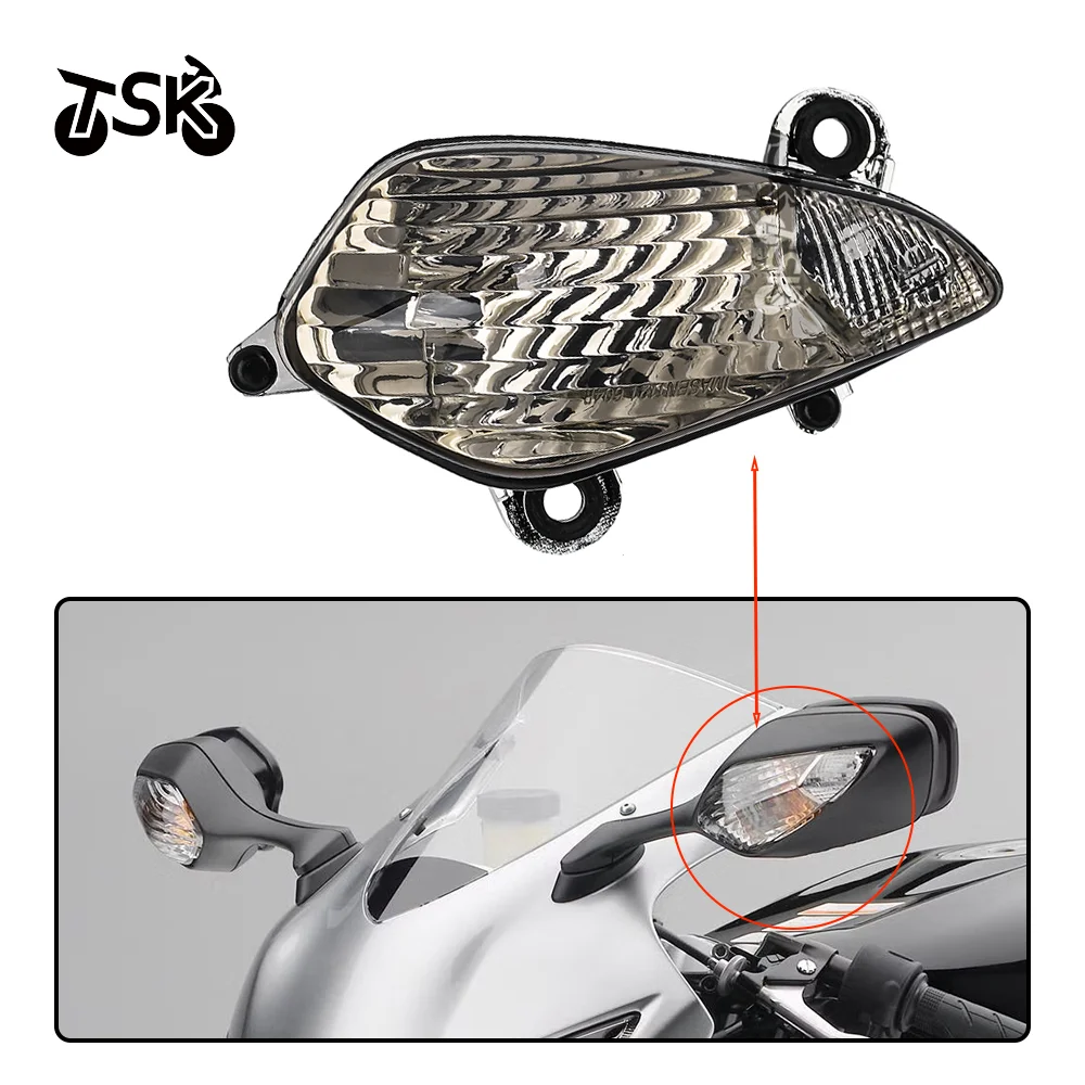 Turn Signal Light Lens For Honda CBR1000RR 2008-2016 Car Side Rearview Mirror Reversing Indicator Signal Lamp VFR1200 2010-2017