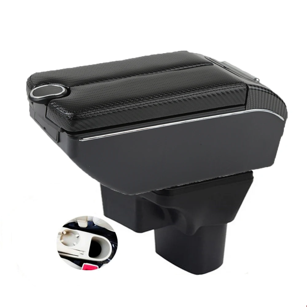 

For Accent Verna Armrest Box Hyundai Accent Verna Car Armrest Auto Storage Box Arm Bracing heighten Interior Details Retrofit