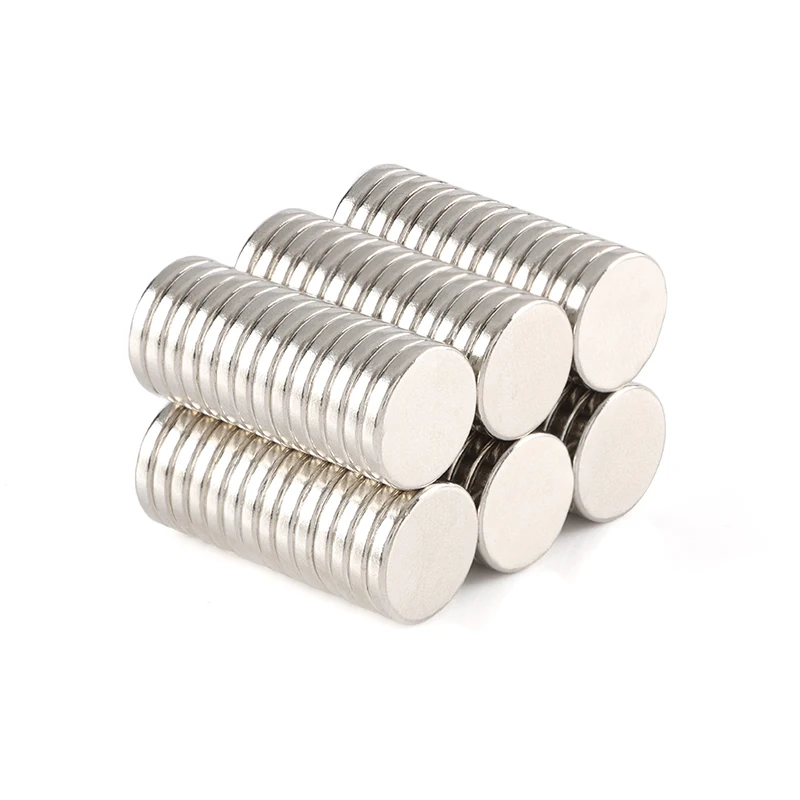 10Pcs Super Strong Neodymium Disc Magnets Powerful Rare Earth Magnets for Fridge, DIY, Building Scientific Craft, Office Magnets