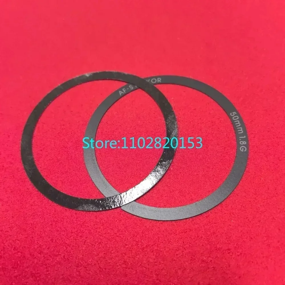New 1pcs for Nikon AF-S Nikkor 50mm F/1.8G 50mm 1.8 Lens Makeup Name Press Label Decorative Ring Part Repair Part