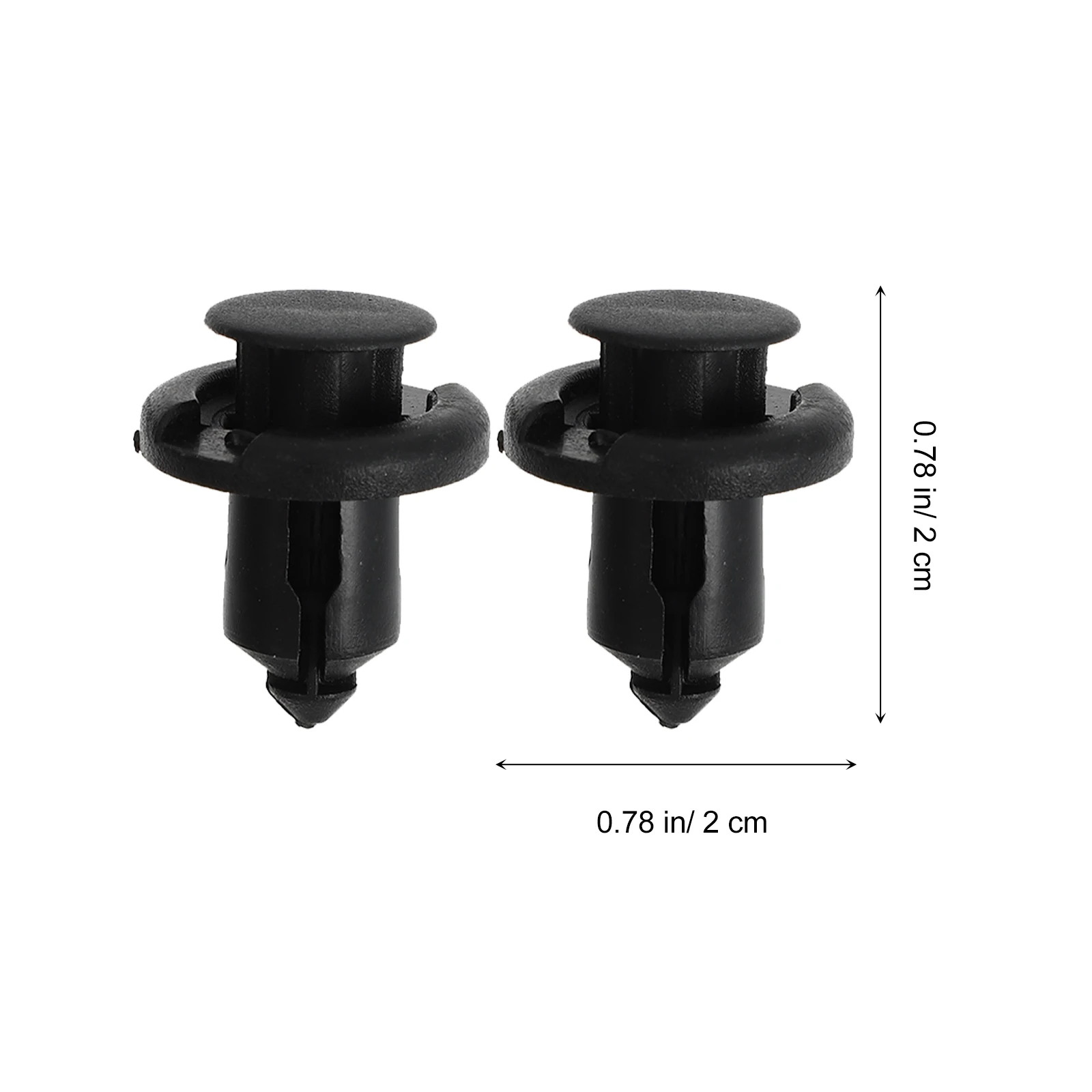 

190pcs Car Clips Fastener Push Pin Retainer Engine Cover Bumper Rivet Clamp Durable Easy Retainer