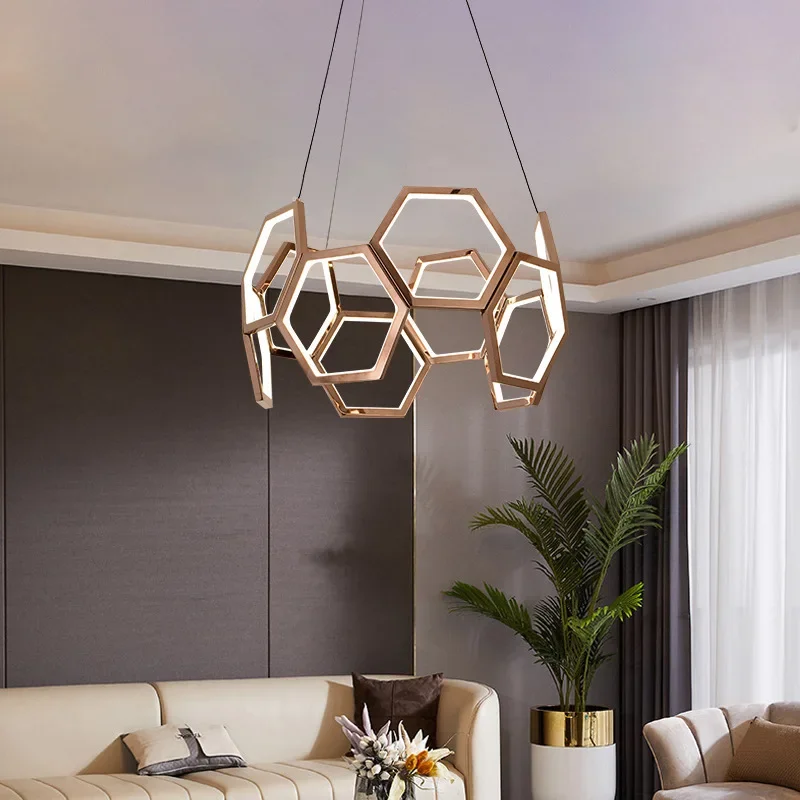 Minimalist light luxury ancient town chandelier, living room lamp, bedroom room modern simplicity, shop lamp