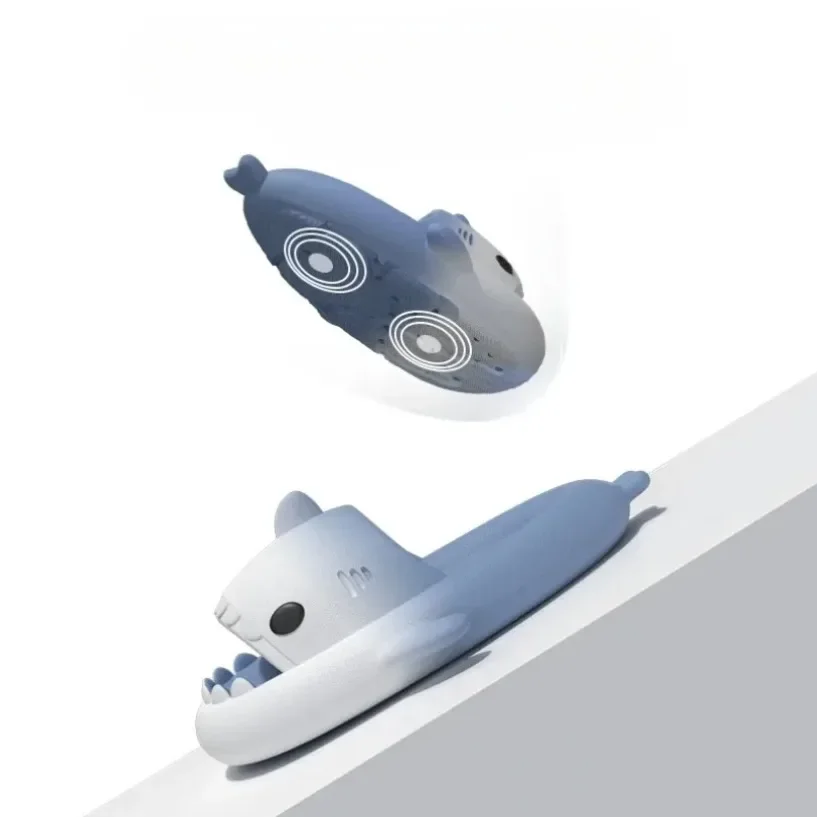 Shark Clapper Slippers Cloud Women Slides Summer Beach Indoor Sandal Men Male Flip Flops Home Shoe platform Animal Ladies Female