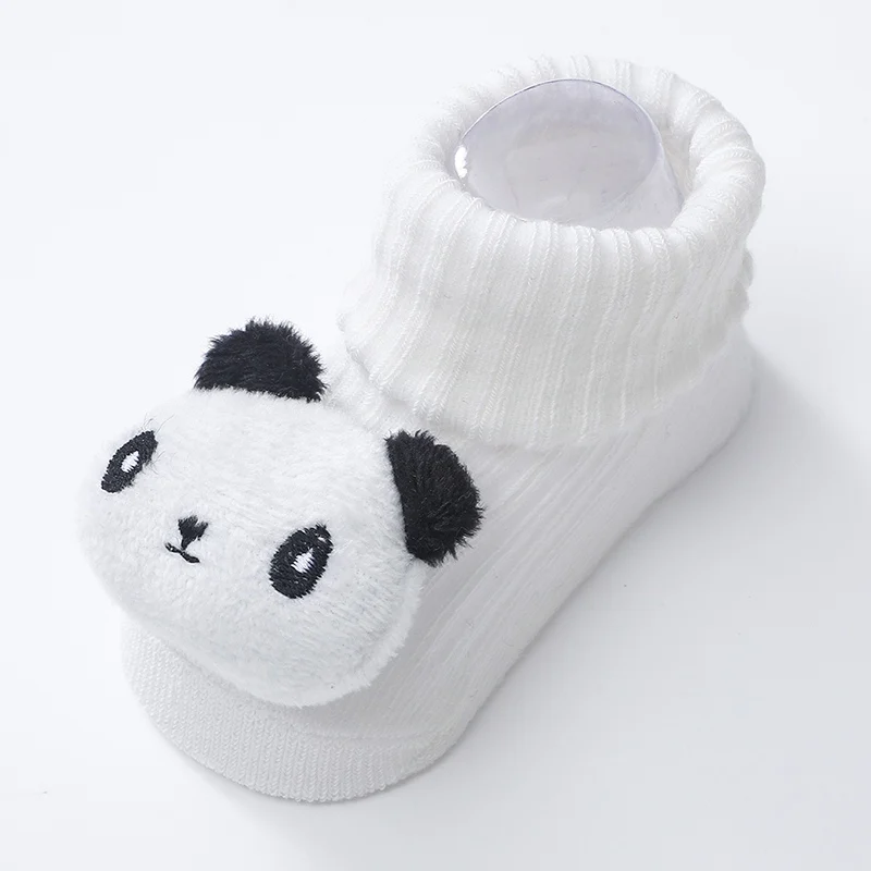 Cute 3D Cartoon Baby Short Socks Dinosaur Panda Toddler Boys Girls Socken Summer Breathable Thin Sock Kids Children Accessory