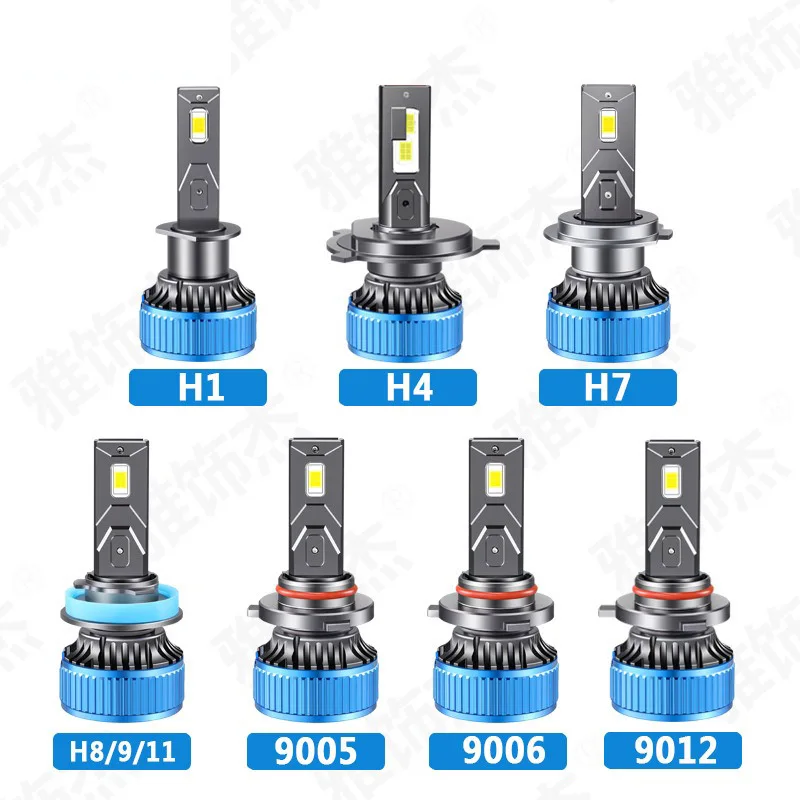 

3570 Chips LED Headlight Bulbs H1 H3 H4 H7 H11 9005 9006 9012 12V 32W 6000K Hi Lo Beam Car Light Retrofit