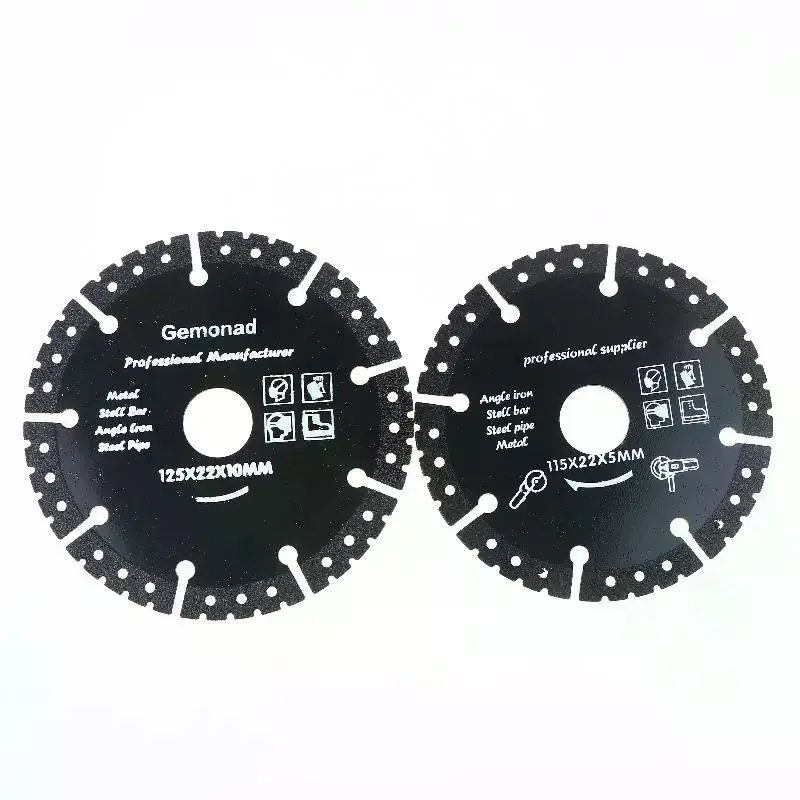 

1/2Pcs 115/125mm Metal Cutting Blades - Sharp Discs For Steel, Aluminum, Concrete, Stone, Marble, Iron Cutting Disc