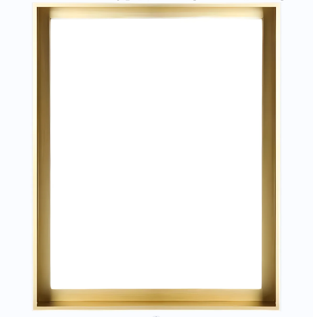

Aluminum Alloy Floating Canvas Frame Narrow Edge Metal Painting Frame Simple Wall Art can be Custom Large Size