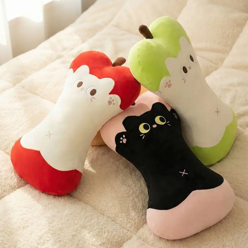Perfect Versatile Apple Core Long Body Pillow for Sofa Bed Back Support Leg Hugging Sleeping Soft Cushion