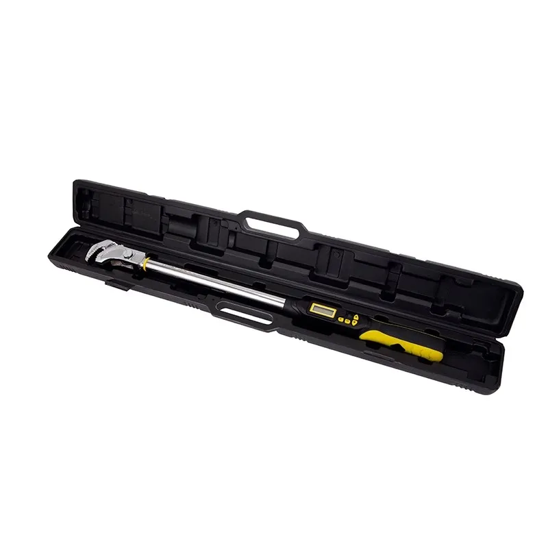

Y Detecting straight threaded steel bar socket torque wrench, electronic digital torque scale, pipe clamp mechanical preset