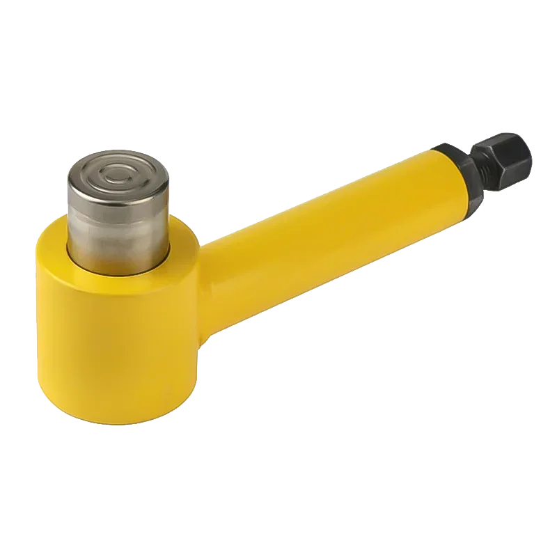 Hydraulic jack screw ultra-thin 50-ton split type