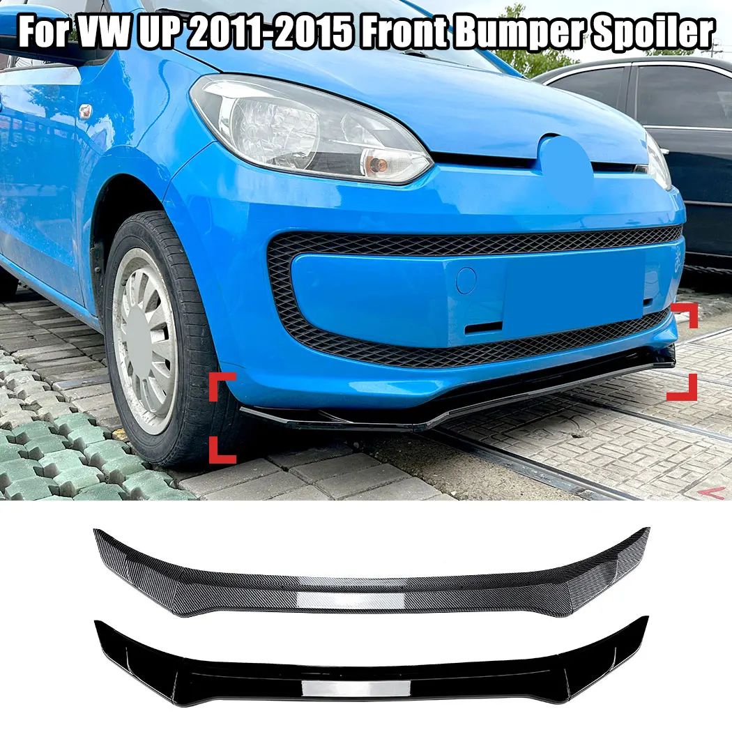 

Front Bumper Front Lip Spoiler Splitter Diffuser Auto Lower Lip Body Exterior Guard Decoration Modified Kit For VW UP 2011-2015