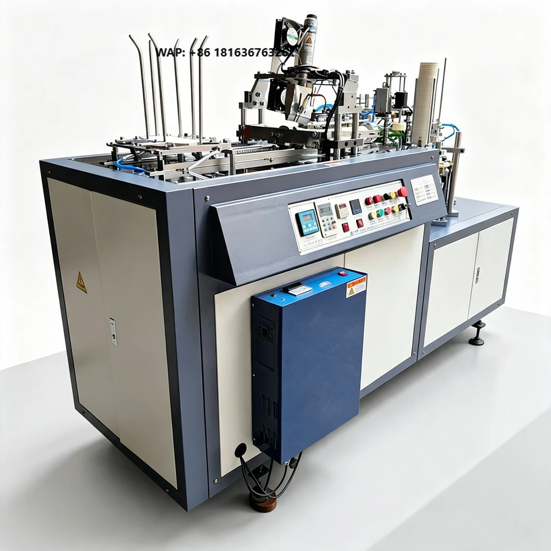 Automatic Paper Cup Sealing Machine with Strong Closing Performance for Takeaway Beverage Applications