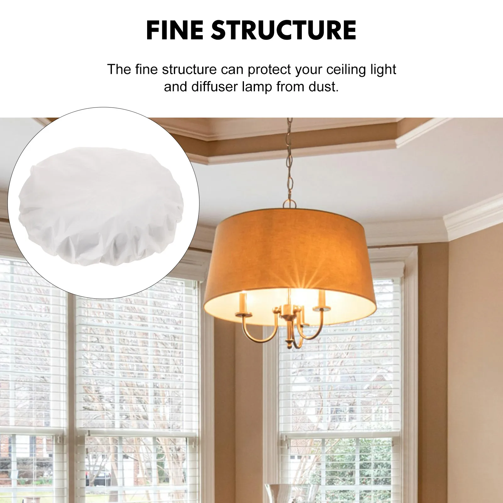 2 pz Lampadario Paralume Paralumi Diffusore Faretto Copertura a prova di abbagliante Illuminazione a 360 gradi Design antiriflesso per la casa