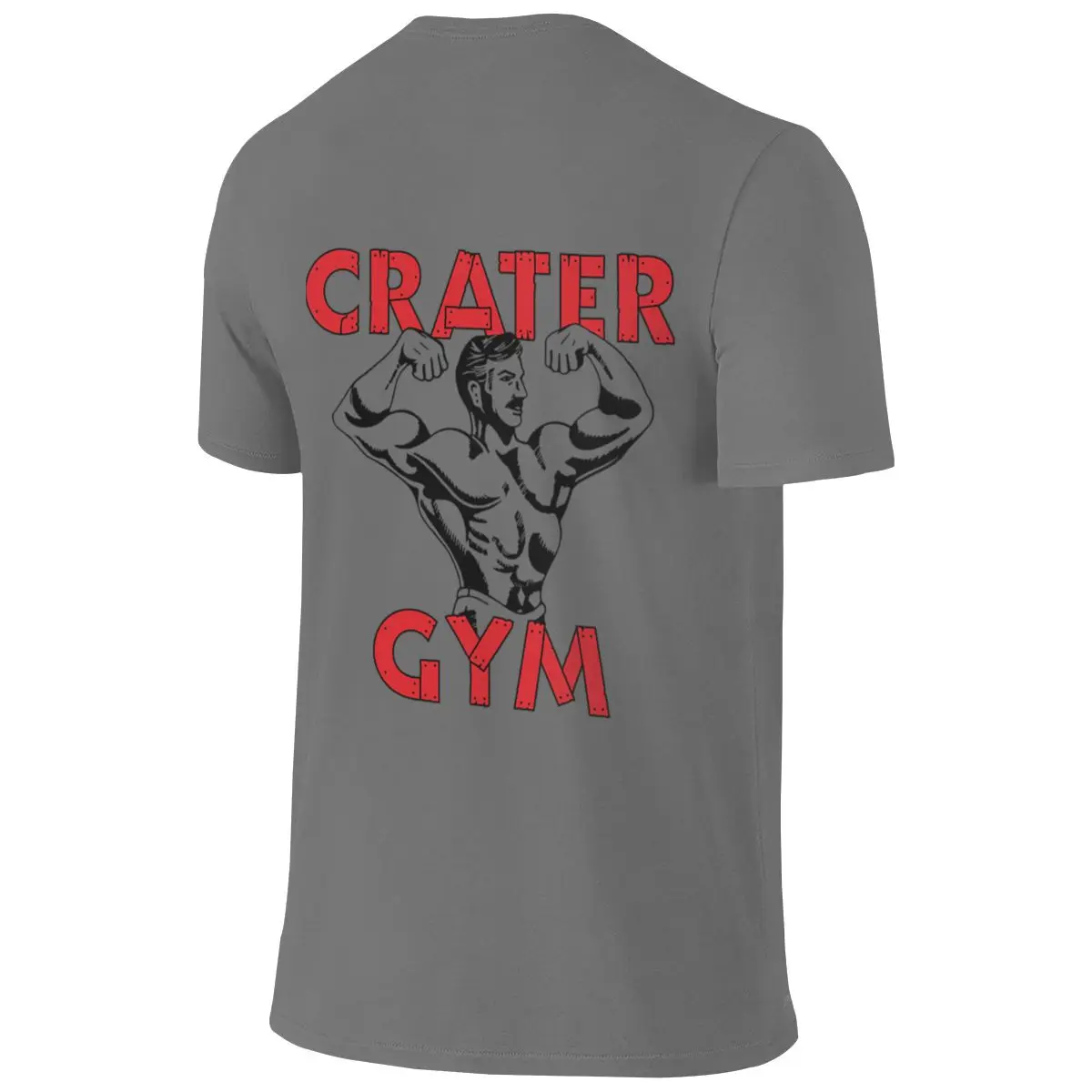 Love Lies Bleeding Crater Gym - Red Slim Fit Reversible T-shirt Fresh And Versatile Everyday Versatility T-shirt