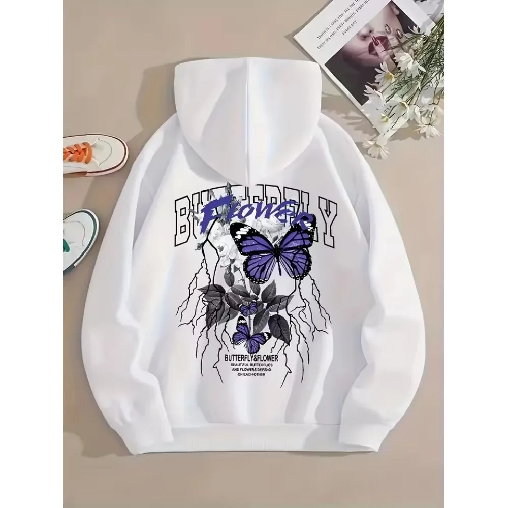 

Мужские и женские повседневные забавные толстовки с принтом больших размеров, свободные толстовки с карманами, осенние и зимние модные толстовки для уличных видов спорта