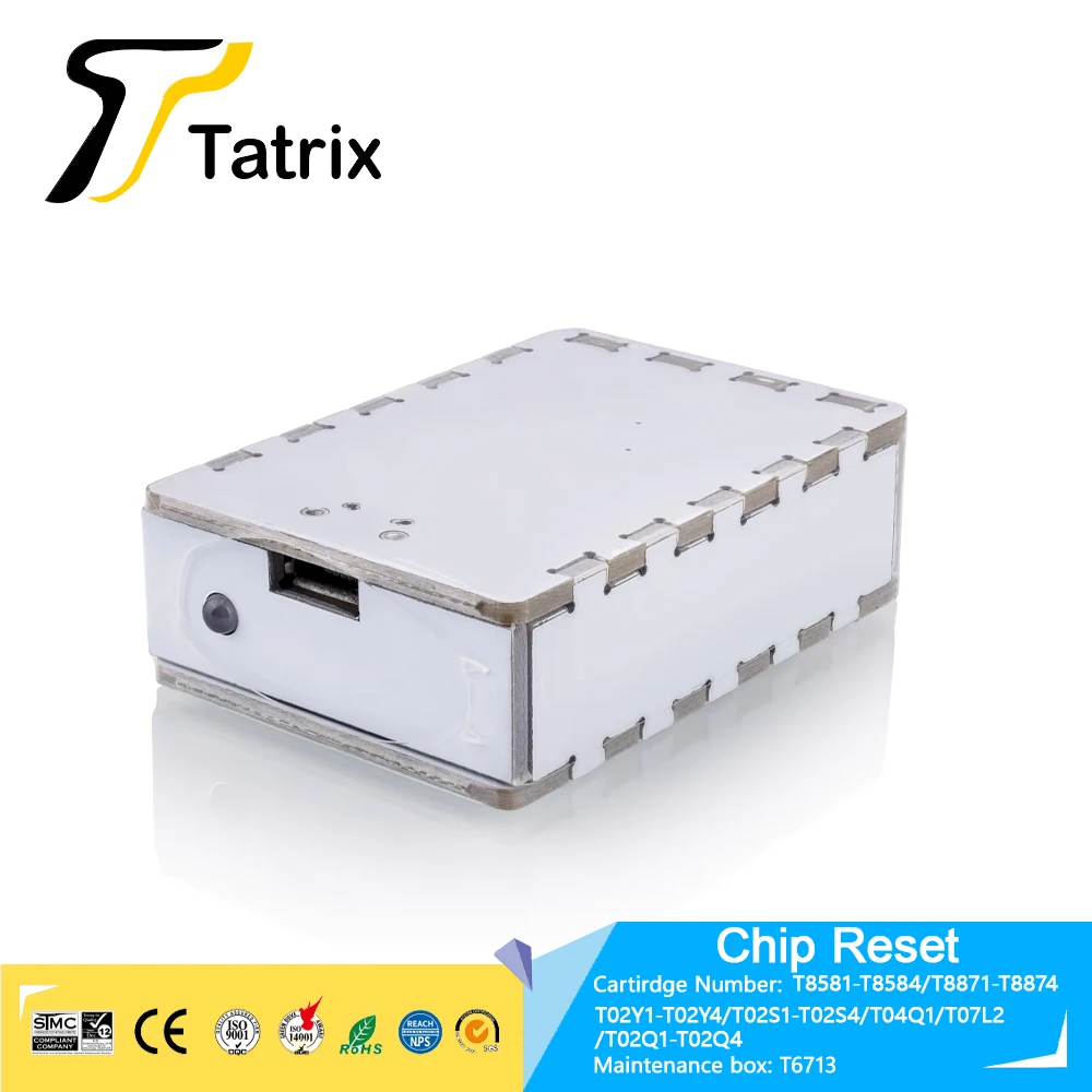 Imagem -04 - para Epson Cartucho de Tinta Chip Resetter para T02y1-t02y4 T02s1-t02s4 T04q1 T07l2 T02q1-t02q4 T8871-t8874 T6713 Epson Wf-m20590 C17590 C20590 C20600 C20750 C20590a C17590a C21000a C20750a C20600a M20590a