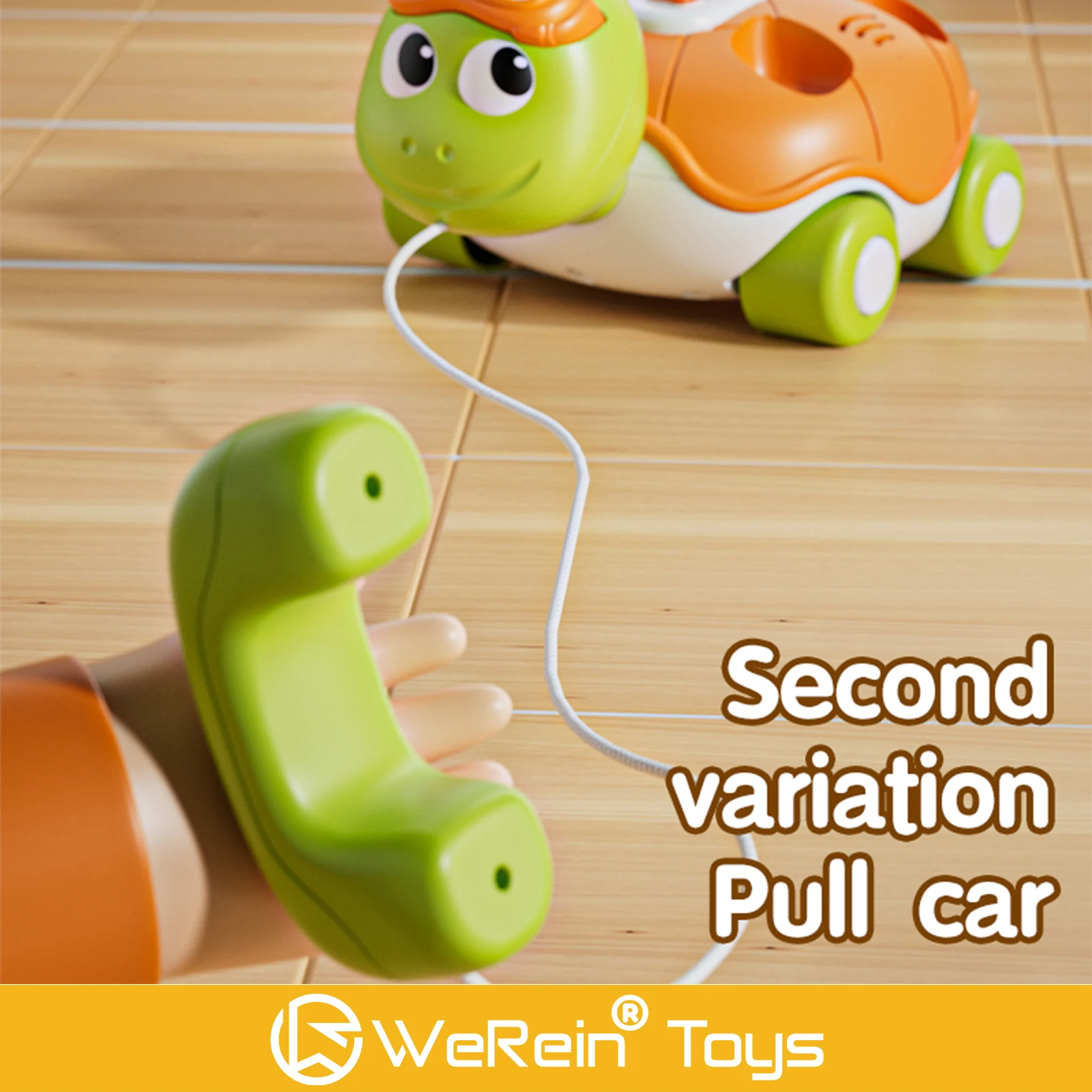 Adorable Turtle Shaped Baby Phone for Language Development And Finger Motor Skills Practice Infant Toy