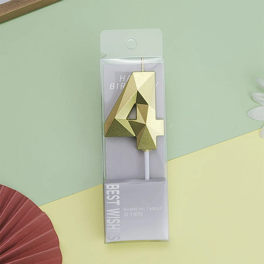 Goldene silbrige digitale Kerzen, verziert mit 0–9 Kuchenkerzen, alles Gute zum Geburtstag, Zahlenkerzen für die erste Geburtstagsfeier von Kindern – Detail 8
