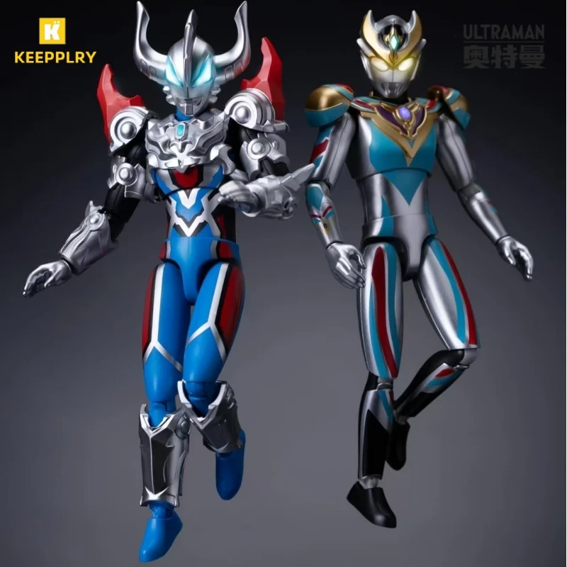 

Keeppley Ultraman Building Blocks Super Armor Hero Radiant Style Decker Taiga Geed Educational Assembling Model Ornaments Gifts