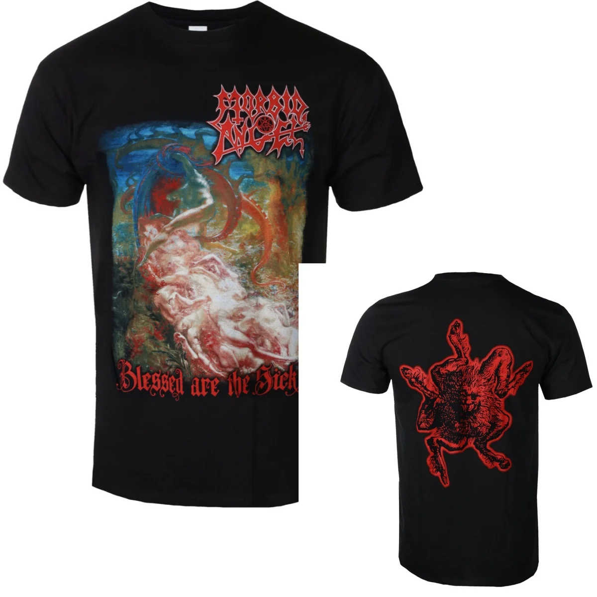 Morbid Angel Graphic Cotton T-shirt Unisex Summer Short Sleeve Fashion Brand Tee Luxury Casual Vintage Tees