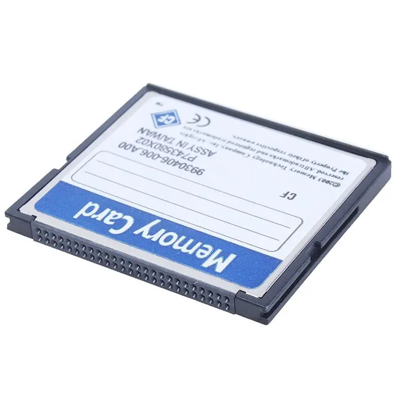 M51K-5X Professional 16GB Compact Flash Memory Card(White&Blue)