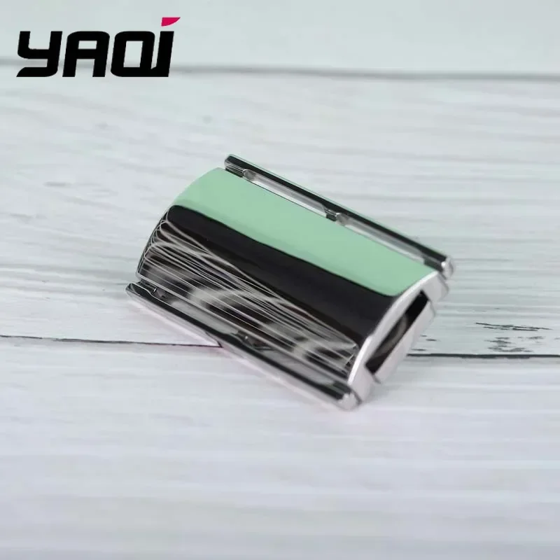 

Полированная головка для безопасной бритвы YAQI для мужчин с лезвием 1,5 мм Sentinel SSP (нержавеющая сталь 316) Gap YAQI