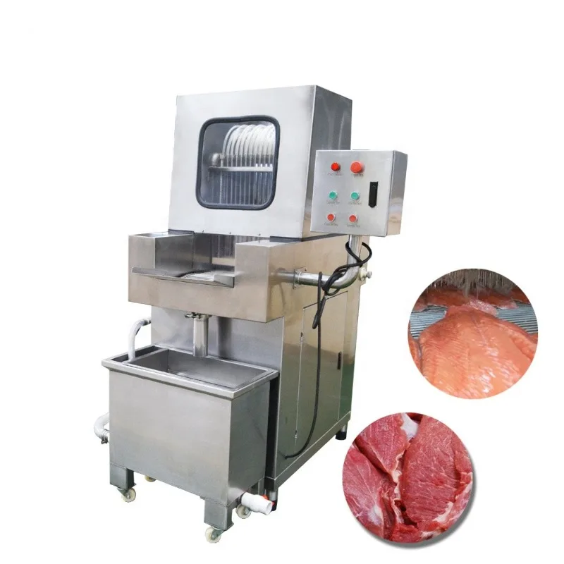 2026 Automatic Frequency Conversion Salt Water Injction Machine Salt Water Injction Machine for Meat, Fish, Sea Cucumber, Poul