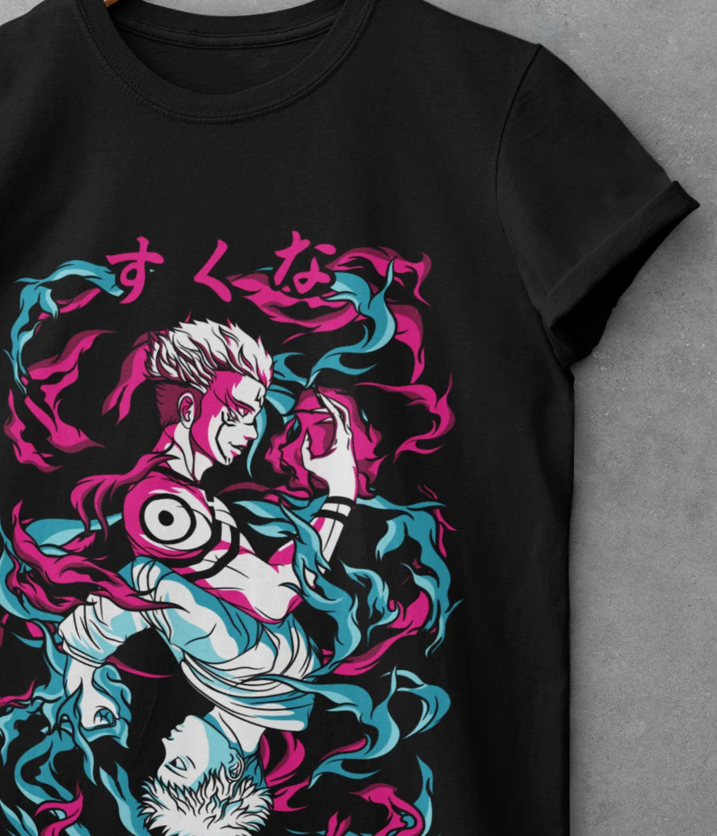 Ryomen Sukuna Itadori Yuji Shirt Jujutsu Kaisen Tshirt Gojo Satoru T-Shirt Toji