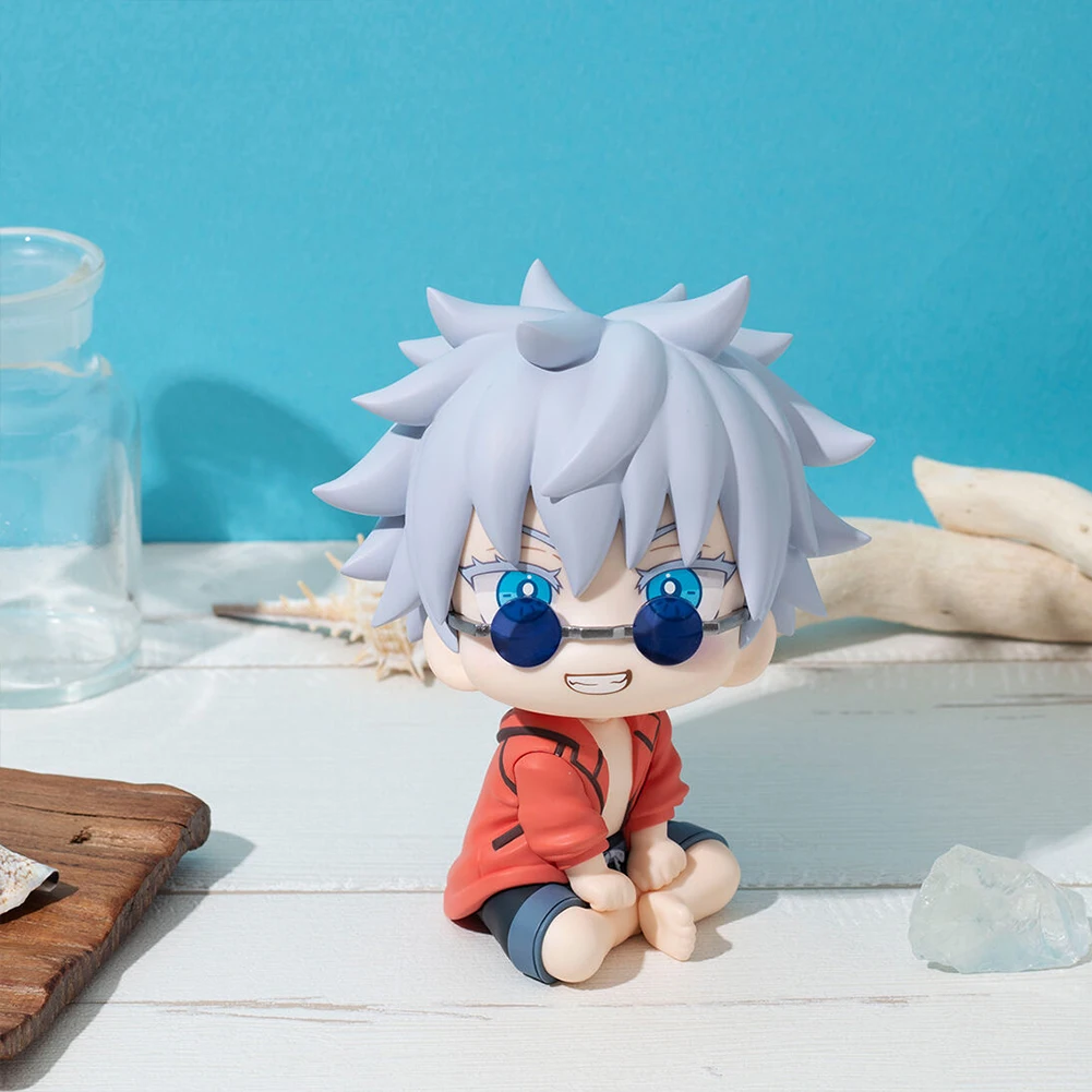 Gojo Satoru Figuur Jujutsu Kaisen Actiefiguur Anime Beeld Beeld Speelgoed Collectie Model Pop Geschenken 3.9 (Gojo Satoru-B) (A