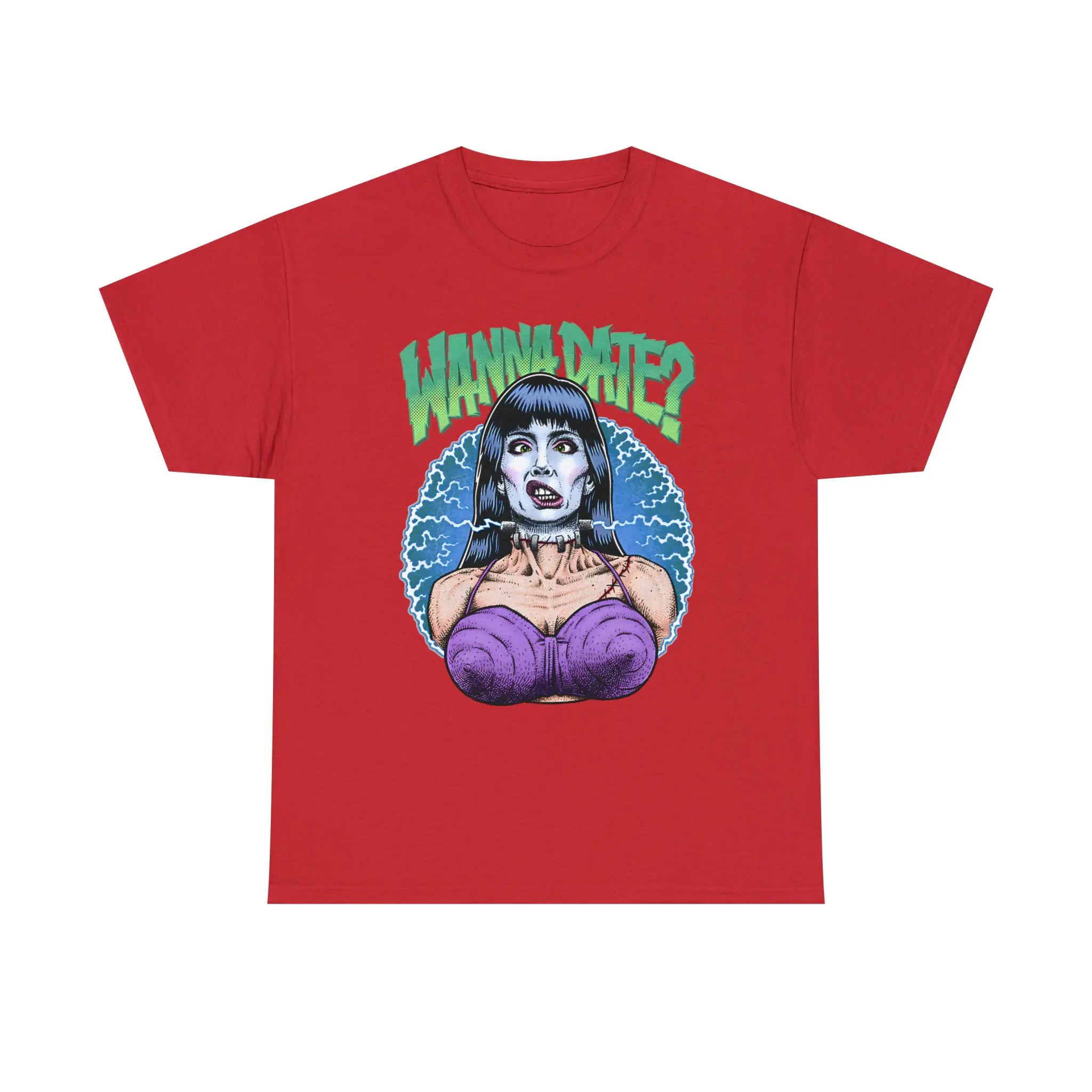 Camiseta Unisex de película de terror de los años 90 de Frankenhooker, camiseta de película Retro, camiseta holgada y transpirable de verano para hombres y mujeres