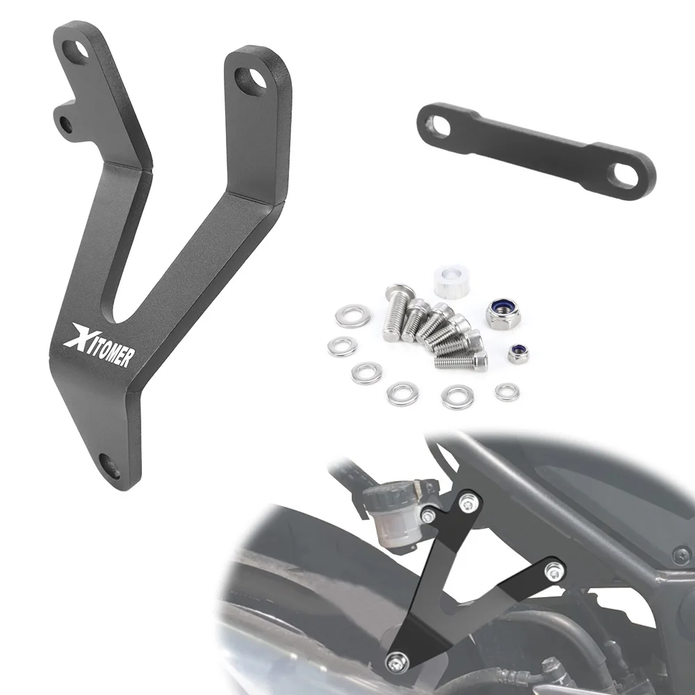 Motorcycle Aluminum Exhaust Hanger Bracket Muffler Support Holder For Ninja 300 Ninja 250 2013 2014 2015 2016 2017 For KAWASAKI