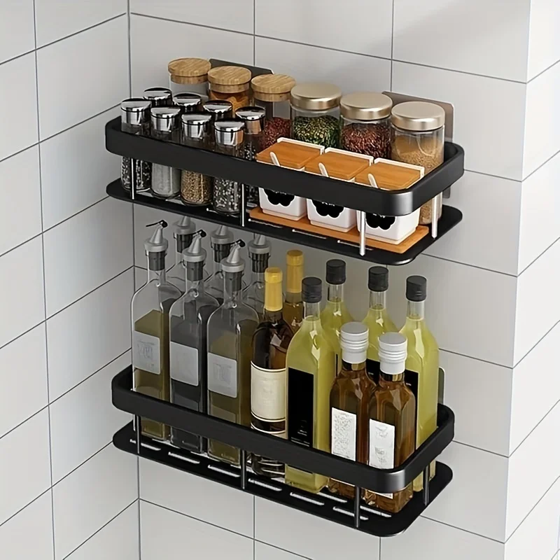 1 Stück No-Drill-Badezimmer regal Wand halterung Eck regal für Dusche, Shampoo und Toiletten artikel-platzsparender Bad organisator